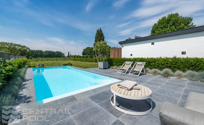 Pool with outdoor terrace